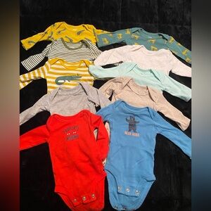 Multiples Vibrant Bodysuits - Yellow, Teal, Red